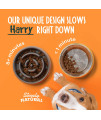 Sumergle rasosine Slow Down Feed Dog Cat Feeding Bowl - Pet Bloat Stop Dog Bowl