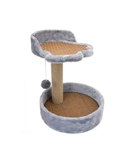 Xiaoan Play Towers Trees For Cats Scratching Posts Cat Supplies Small Cat Climbing Frame Rattan Toy Jumping Platform Sisal Claw Claw Grab Column Activity Centrel