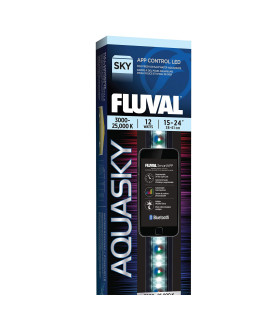 Fluval Aquasky 2.0 LED Aquarium Lighting, 12 Watts, 15-24 Inches