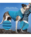 Kurgo K9 Core Dog Sweater | Year-Round Sweater for Dogs | Dog Fleece Vest | Knit Fleece Pet Jacket | Fleece Lining | Lightweight | Zipper opening for Harness | Adjustable neck | Coastal Blue (Small)