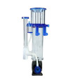 Simple Deluxe PTSKMRPROTEIN80 Protein Skimmer 11W Air Intake Max 80 GPH Low Noise for Aquarium, Fish Tank, Fountain Hydroponics 21 Gallon Tank, Transparent, 19.69"X11.02"X18.5"