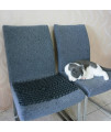 Ley's Cat Deterrent Mat, Scat Mat for Cats with Spikes, Cat Repellent Indoor Furniture, Outdoor Garden Fence Animal Barrier, 12 Pack/Set