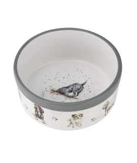 Portmeirion Home & Gifts WN4098-XL Dog Bowl, Ceramic
