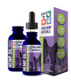 Pure Hemp Naturals Hemp Oil for Dogs and Cats - Stress and Seperation Anxiety Relief - Supports Hip and Joint Health - Veterinarian Formulated - USA Grown and Made - Veteran Owned Company (2 Pack)