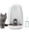 DOGNESS Smart Feed Automatic Cat Feeder, Wi-Fi Enabled Pet Feeder for Cat and Small Dog, Smartphone App for iOS and Android, Portion Control, Fresh Lock System Auto Food Dispenser