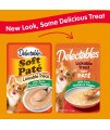 Hartz Delectables Soft Pate Tuna, Chicken & Veggies Cat Treats, 12 Pack