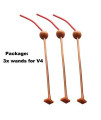 Aolikes Replacement Wands - Set Of 3, Interactive Cat Toys V5/V4 Spare Wands Official Accessories