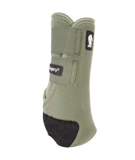 Classic Equine Leagacy2 Hind Boots Large Olive