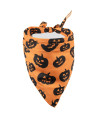 Native Pup Halloween Dog Bandana | 3 Pack | Bats, Candy Corn and Pumpkin Bandanna Handkerchief (Halloween Pack 1, Large)