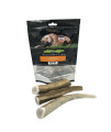 Deluxe Naturals Elk Antler Chews for Dogs | Naturally Shed USA Collected Elk Antlers | All Natural A-Grade Premium Elk Antler Dog Chews | Product of USA, 1-LB Large Cuts