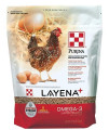 Purina Layena+ | Nutritionally Complete Layer Hen Feed | Omega 3 Formula - 10 Pound (10 lb) Bag