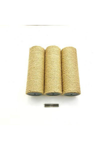 BIG NOSE-Cat Scratching Post for Cat Trees Furnitures Replacement Post 3 Pcs ?