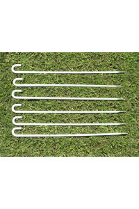Metal Stakes for Dog Agility Tunnels (Set of 18)