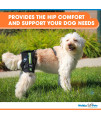Walkin' Hip-EEZ Dog Hip Brace Support Harness System | Provides Joint Support for Dogs with Hip Dysplasia and Other Conditions Affecting The Hip Joint.