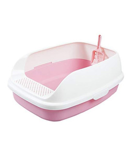 Cat Litter Tray,Rabbit Litter Tray, Easy to Clean, 564222.5CM,Red
