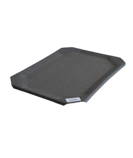 Coolaroo The Original Elevated Pet Bed Replacement Cover, Large Gunmetal
