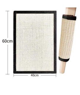Zhouhuaw Pet Scratch Couch Protector Furniture Protector Bed Mattess Table Chair Sofa Legs Anti-Scratching Mat24060Cm