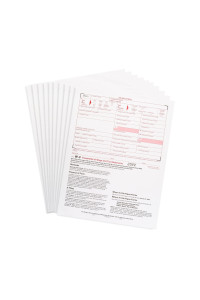 W3 Transmittal Tax Forms 2022, 10 Form W-3 Summary Laser Forms for Transmittal of Wage and Tax Statements, W-3 Forms, compatible with QuickBooks and Accounting Software, 10 Pack