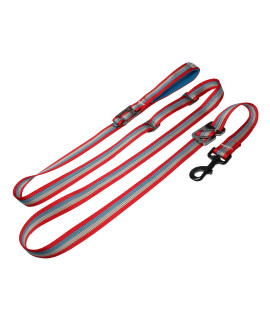 Kurgo Walk About No Pull Leash Convert Leash to Harness for Quick Control Hands-Free Leash Includes Leash Cleat Reflective Padded Handle 86" Long