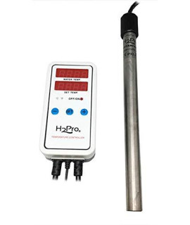 H2Pro Titanium Heater w/LED Display Controller, TH-300 (300W) (TH-300)