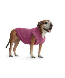 Espawda Casual Stretch Comfort Cotton Dog Sweatshirt Sweater Vest For Small Dogs, Medium Dogs, Big Dogs (X-Small, Hot Pink)