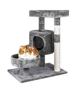 Cat Tree with Platform and Scratching Posts , Cat Tower for Indoor Cats