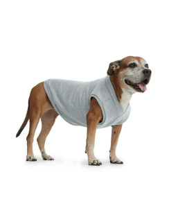 Espawda Casual Stretch Comfort Cotton Dog Sweatshirt Sweater Vest For Small Dogs, Medium Dogs, Big Dogs (3X-Large, Coyote Grey)