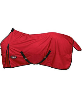 Basics by Tough1 1200D Poly Turnout Sheet 75 Red