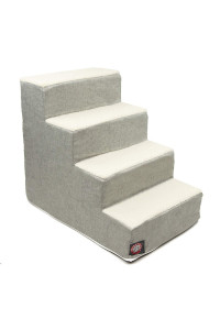 Majestic Pet Portable Pet Stairs | Soft Sherpa Steps Foam Feeling | Steps for Dogs & Cats | Dog & Cat Ramp | Perfect for Bed & Sofa | Indoor Only | Max Weight: up to 250 Lbs
