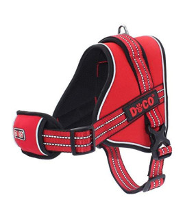 DOCO Vertex Power Dog Harness NO Pull, Adjustable Vest, All-Weather Comfort, Breathable & Lightweight