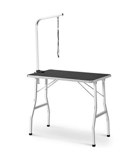 Grooming Tables for Dogs Cats Pets Professional Durable Adjustable Height 36" x 24" Pet Table with Arm/Noose/Clamp