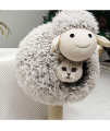 GYJ Wind Cat Climbing Frame, Lamb Shape Delicate Plush Tree, Comfortable and Dog House for Small Medium, a Super Soft Comfortable Resting