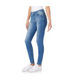 WallFlower Womens Ultra Skinny Mid-Rise Insta Soft Juniors Jeans (Standard and Plus), Florence, 17