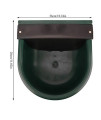 4L Automatic Livestock Water Dispenser Bowl with Floating Ball for Sheep Horse Cattle Farm Tool