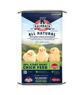 Kalmbach Feeds 18% Start Right Chick Feed Crumbles, 25 lb