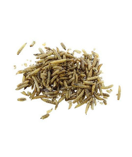 Rural365 Dried Black Soldier Fly Larvae Chicken Feed - 5 Pounds Protein-Filled BSFL Large Dry Worms for Chickens