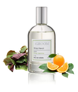 iGroom Pet Perfume Shiso Neroli, Luxury Pet Beauty Care, Shiso Leaf Scent, Long Lasting, Made in USA, 100 ml