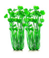 Mylifeunit Plastic Fish Tank Plants, Artificial Tall Aquarium Plants For Fish Tank Decor, 15.75 Inches (Pack Of 2)
