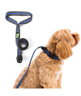 Easy Lock Dog Collar and Leash Set, One Hand Easily Connect Dog Collars for Small Dogs, 360