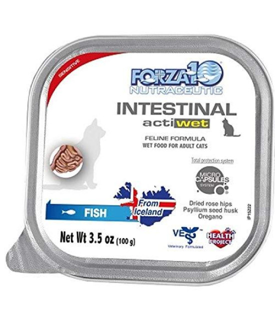 Forza 10 Active-Wet Cat Intestinal Fish 3.5 Oz. Pack Of 32