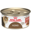 Royal Canin Aging 12+ Thin Slices in Gravy Canned Cat Food, 3 oz cans 6-pack