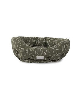 Fringe Studio Round Pet Bed, Small, Camping (203006)