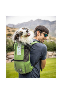 K9 Sport Sack Trainer | Dog Carrier Dog Backpack for Pets (Small, Greenry)
