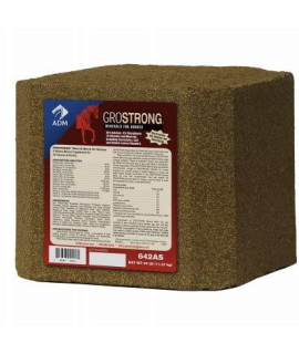 ADM ANIMAL NUTRITION 642AS GROSTRONG Block 25LB