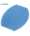 LTWHOME Replacement Foam Pads and Polymer Wool Pads Kit Fits for Blagdon Inpond 5 in 1 3000 Filter (Pack of 16)