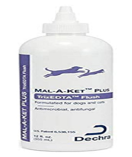 Dechra Mal-A-Ket Plus TrizEDTA Flush for Dogs & Cats (12oz)
