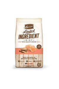 Merrick Limited Ingredient Diet Dry Dog Food Real Salmon & Brown Rice Recipe with Healthy Grains - 22.0 lb Bag