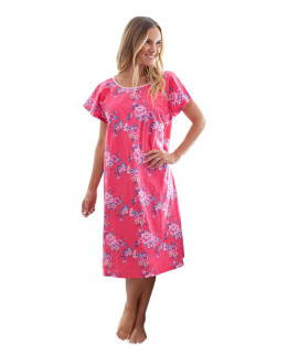 gownies - Designer Hospital Patient gown, 100 cotton, Hospital Stay (LargeX-Large, Rose)