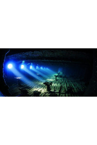 VIP.LINE Shipwreck Cabin Aquarium Background Poster HD Fish Tank Decorations Landscape (60" x 20"/ 152 x 51cm)