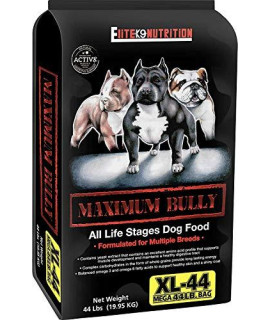 Maximum Bully Elite K9 Nutrition Chicken and Pork Dog Food (44 Pound)